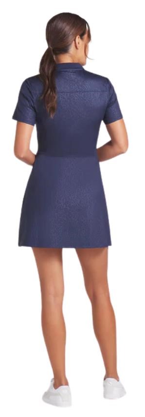 Puma Kassidy Animal Deboss Damen Golfkleid, dunkelblau