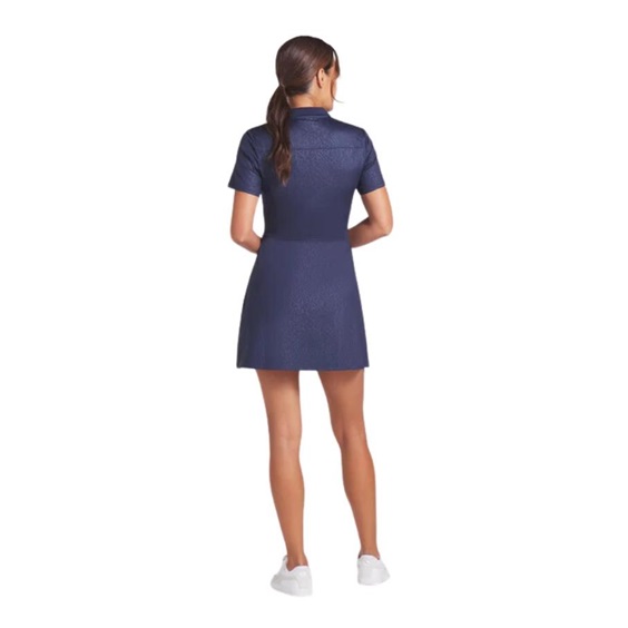 Puma Kassidy Animal Deboss Damen Golfkleid, dunkelblau