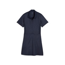 Puma Kassidy Animal Deboss Damen Golfkleid, dunkelblau