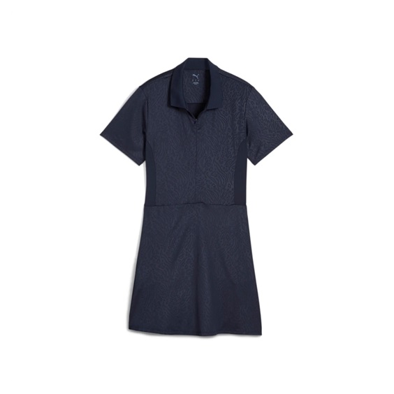 Puma Kassidy Animal Deboss Damen Golfkleid, dunkelblau