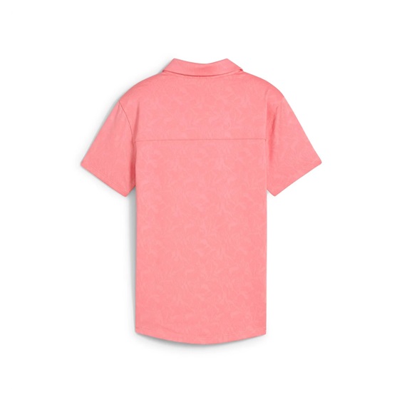 Puma MATTR Lianas Jacquard Damen Poloshirt, peach frost