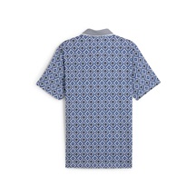 Puma X PTC Tile Herren Poloshirt, weiss/dunkelblau