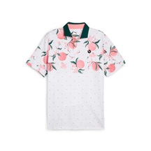 Puma MATTR Freshly Picked Herren Poloshirt, glow/pink fruit