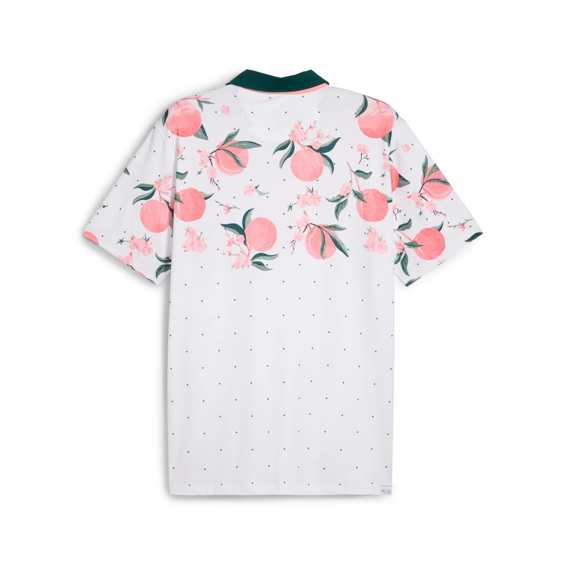 Puma MATTR Freshly Picked Herren Poloshirt, glow/pink fruit