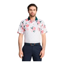 Puma MATTR Freshly Picked Herren Poloshirt, glow/pink fruit