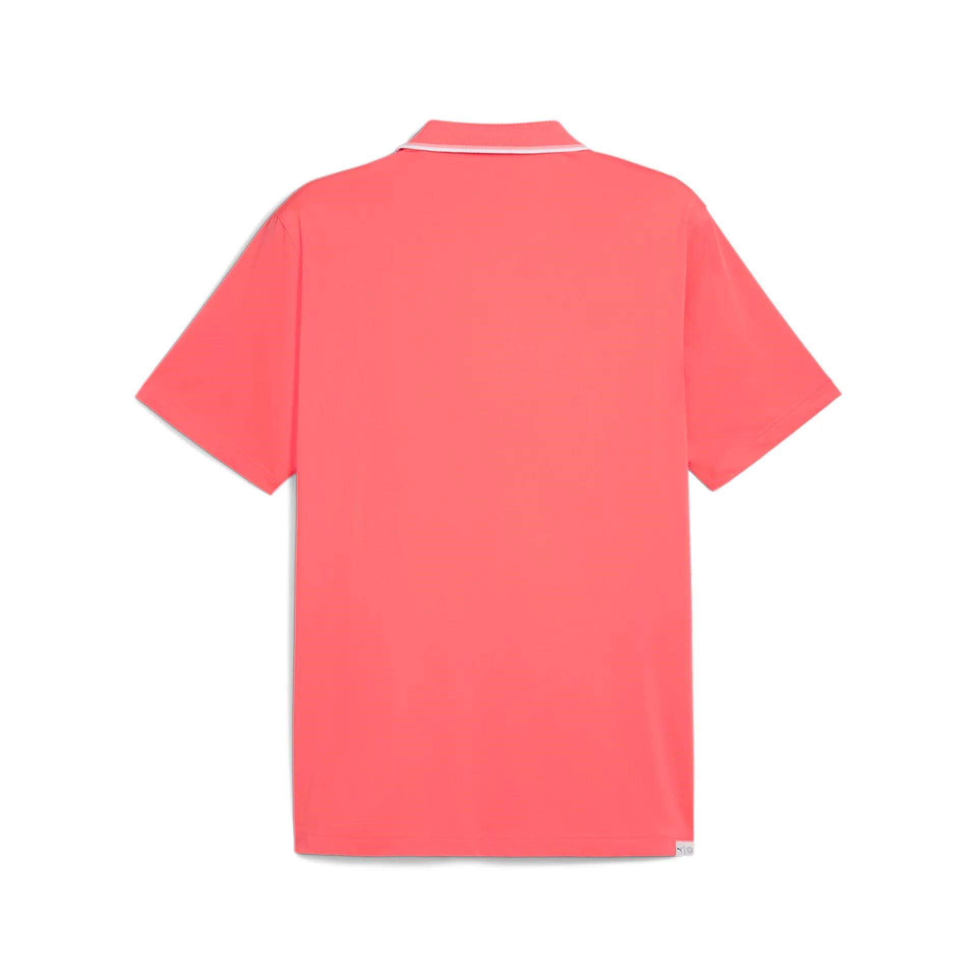 Puma Mattr Elevated Solid Golf Herren Poloshirt, peach frost