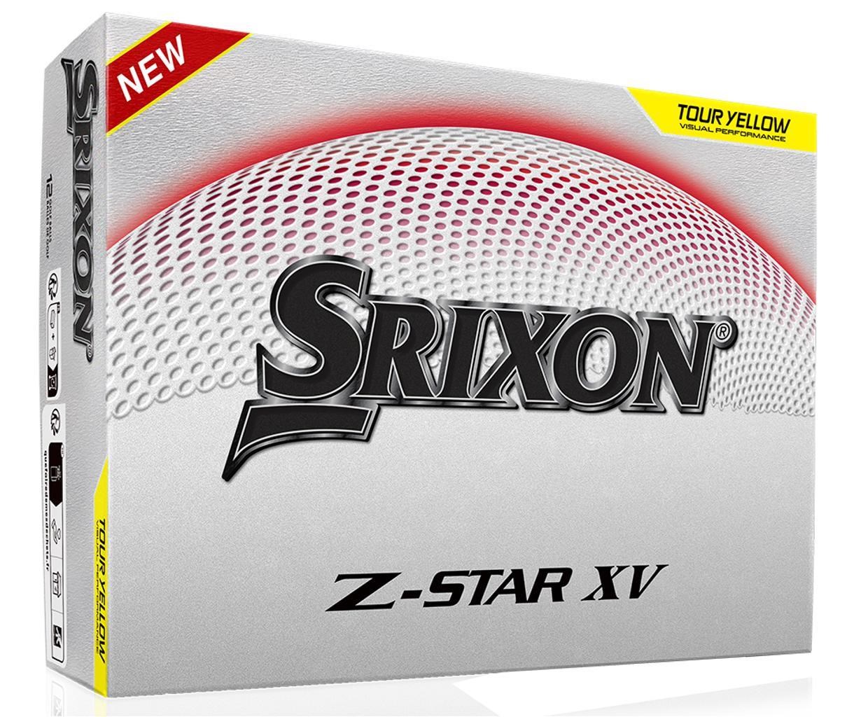 Srixon Z-Star XV Golfbälle, gelb