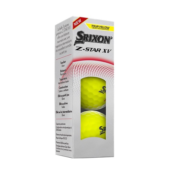 Srixon Z-Star XV Golfbälle, gelb