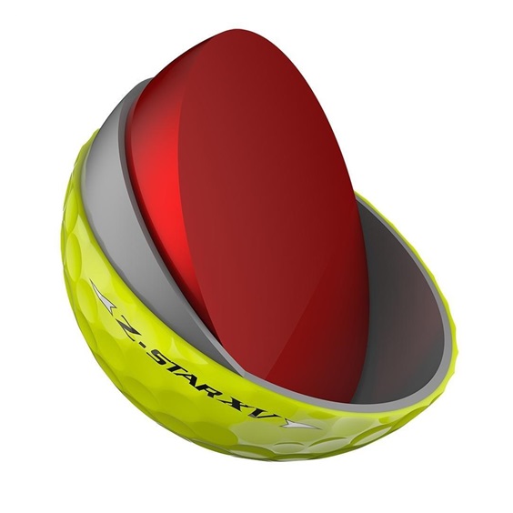 Srixon Z-Star XV Golfbälle, gelb