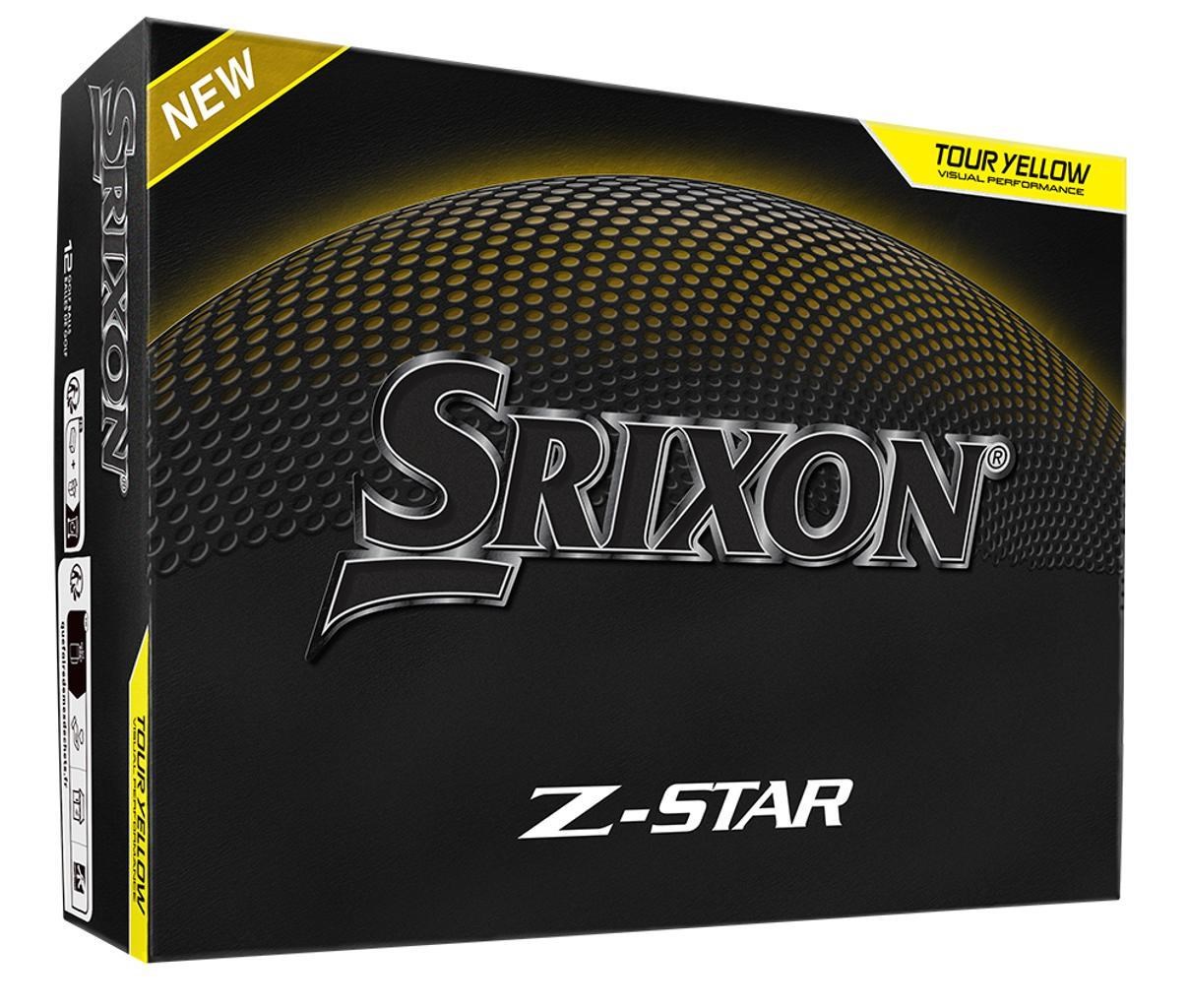 Srixon Z-STAR Golfbälle, gelb