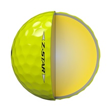 Srixon Z-STAR Golfbälle, gelb