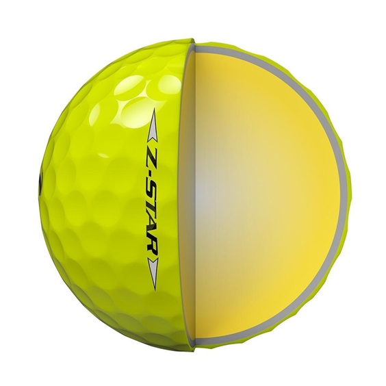 Srixon Z-STAR Golfbälle, gelb