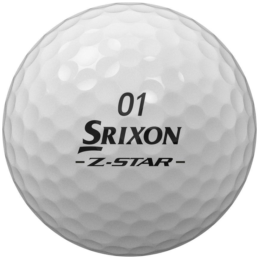 Srixon Z-Star DIVIDE Golfbälle, weiss/gelb