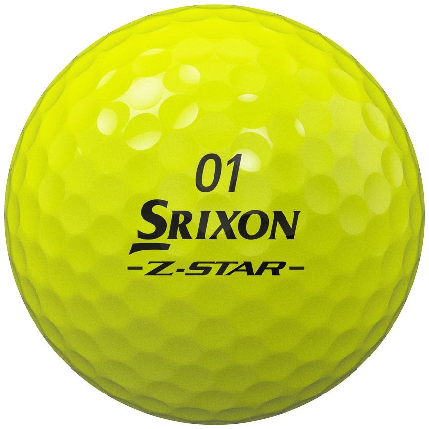 Srixon Z-Star DIVIDE Golfbälle, weiss/gelb