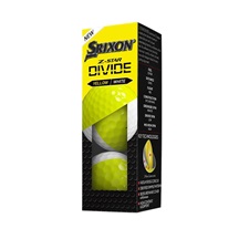Srixon Z-Star DIVIDE Golfbälle, weiss/gelb