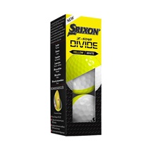 Srixon Z-Star DIVIDE Golfbälle, weiss/gelb