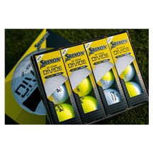 Srixon Z-Star DIVIDE Golfbälle, weiss/gelb