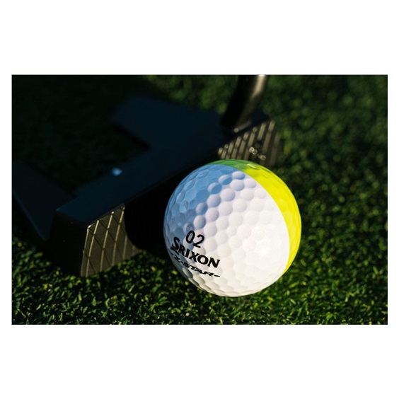 Srixon Z-Star DIVIDE Golfbälle, weiss/gelb