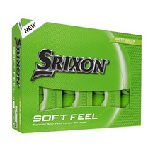 Srixon Soft Feel Brite Golfbälle, grün