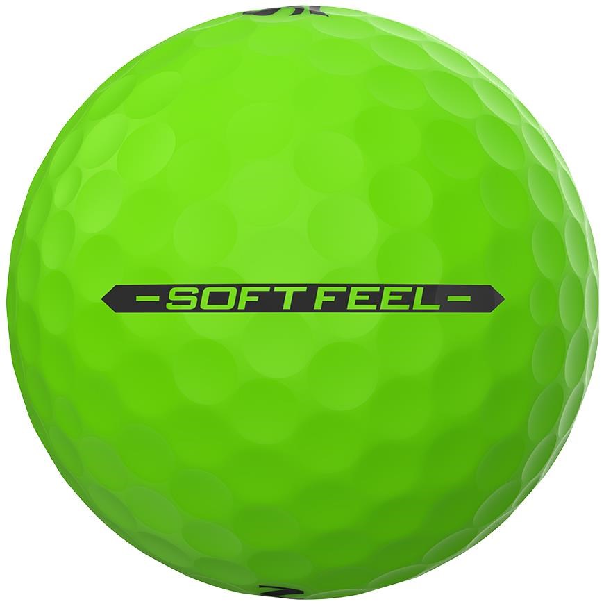 Srixon Soft Feel Brite Golfbälle, grün