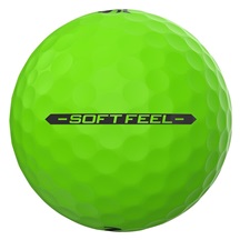 Srixon Soft Feel Brite Golfbälle, grün