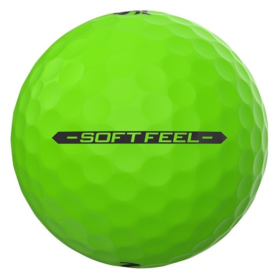 Srixon Soft Feel Brite Golfbälle, grün
