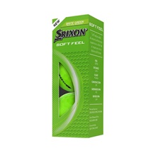 Srixon Soft Feel Brite Golfbälle, grün