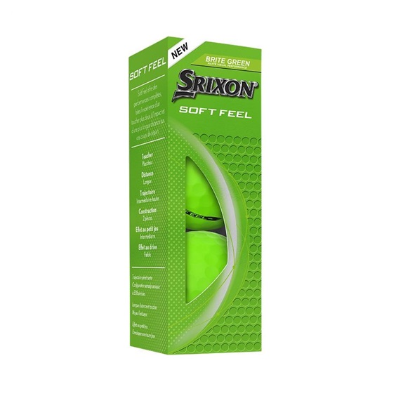 Srixon Soft Feel Brite Golfbälle, grün