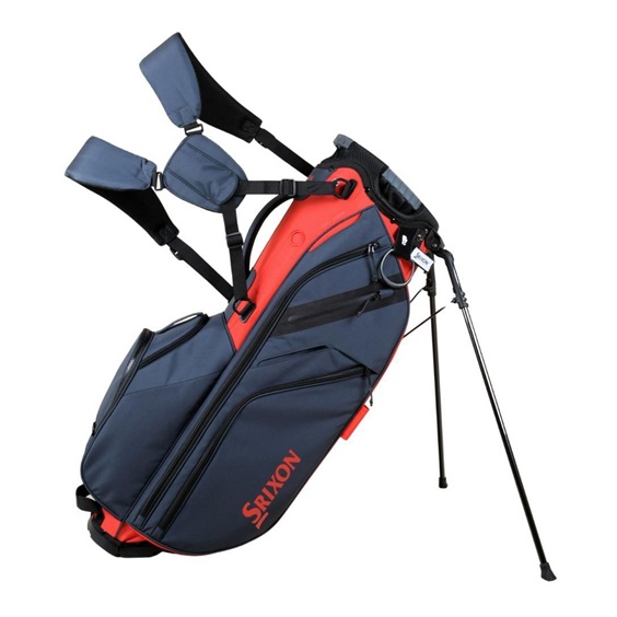 Srixon Premium Standbag, slate/red
