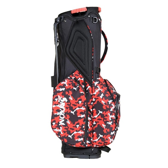 Srixon Premium Standbag, black/red camo