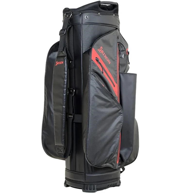 Srixon Waterproof Cartbag, schwarz/rot