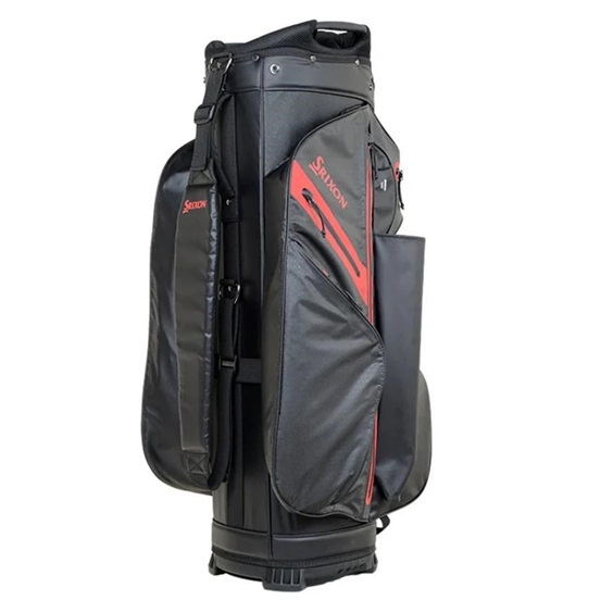 Srixon Waterproof Cartbag, schwarz/rot