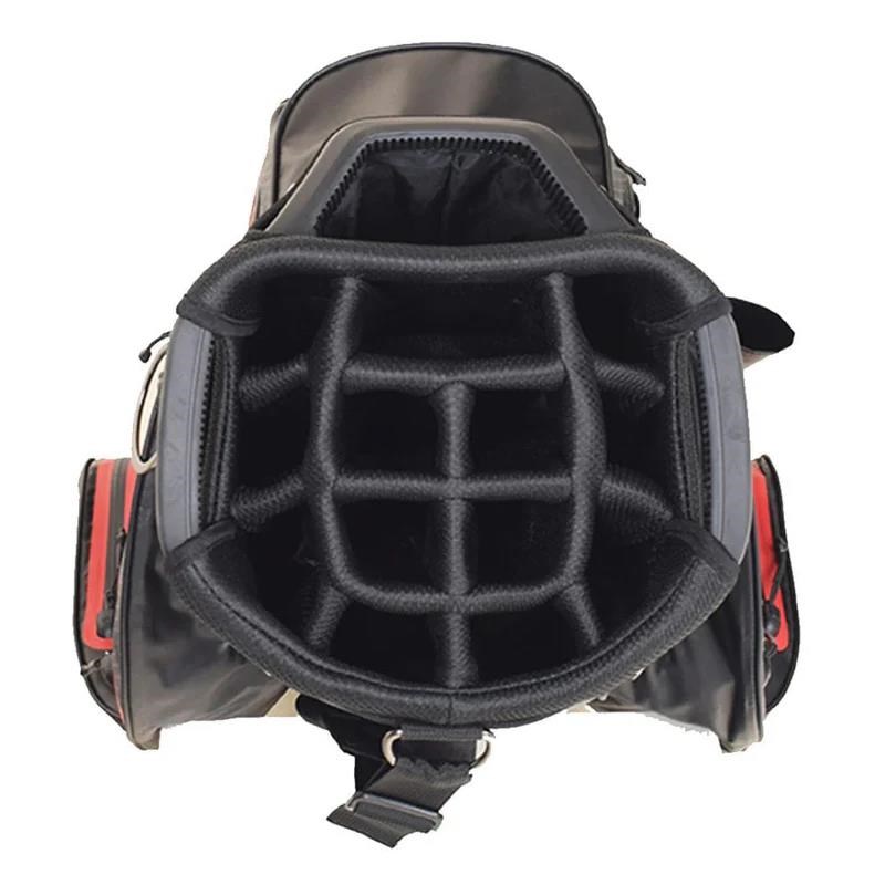 Srixon Waterproof Cartbag, schwarz/rot