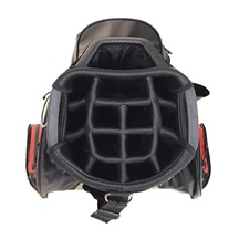 Srixon Waterproof Cartbag, schwarz/rot