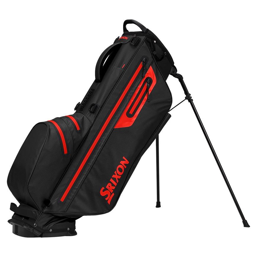 Srixon Waterproof stand bag, schwarz/rot
