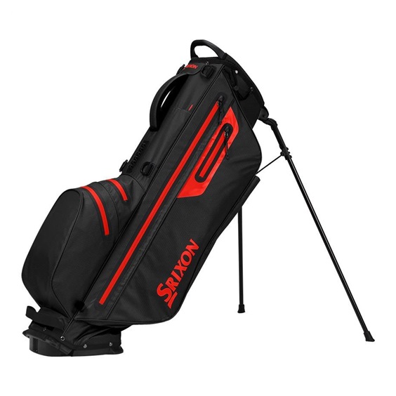 Srixon Waterproof stand bag, schwarz/rot
