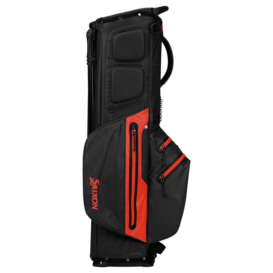 Srixon Waterproof stand bag, schwarz/rot