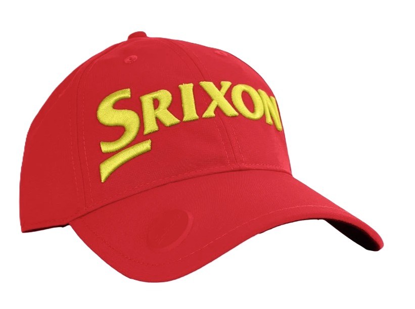 Srixon Ball Marker Golfcap, rot + Ballmarker