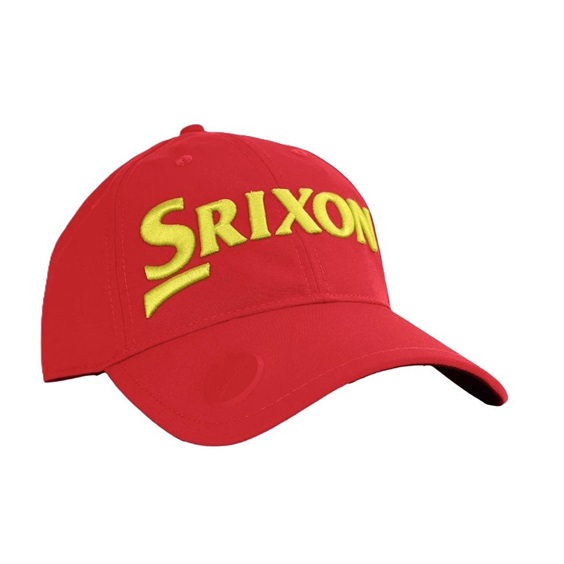 Srixon Ball Marker Golfcap, rot + Ballmarker