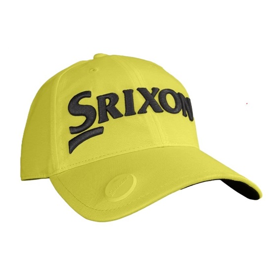 Srixon Ball Marker Golfcap, gelb + Ballmarker
