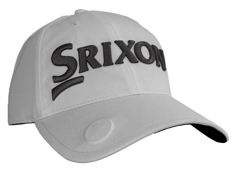 Srixon Ball Marker Golfcap, grau + Ballmarker