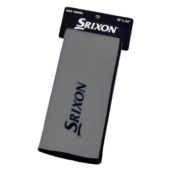 Srixon Tri-Fold MicroFibre Golfhandtuch, grau