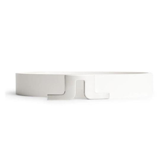 J.Lindeberg Berry Elastic Herren Gürtel, weiss