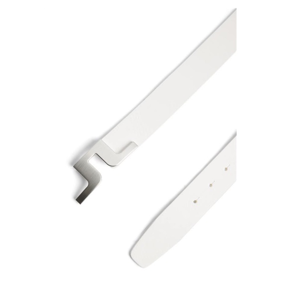 J.Lindeberg Berry Elastic Herren Gürtel, weiss