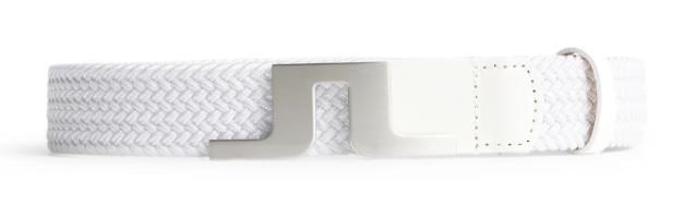 J.Lindeberg Berry Elastic Herren Gürtel, weiss