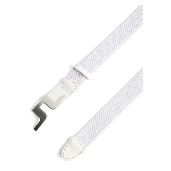 J.Lindeberg Berry Elastic Herren Gürtel, weiss