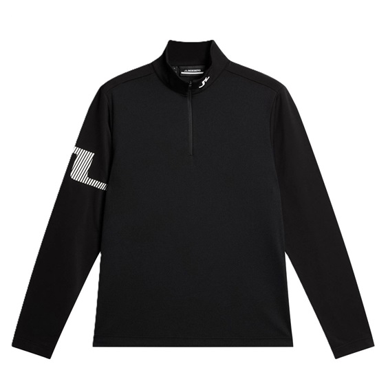 J.Lindeberg Heath Strike Mid layer Herren Sweatshirt, schwarz