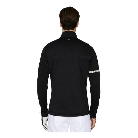 J.Lindeberg Heath Strike Mid layer Herren Sweatshirt, schwarz