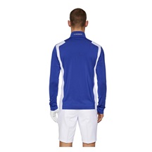 J.Lindeberg Lukas Quarter Zip Mid layer Herren Sweatshirt, clematis blue