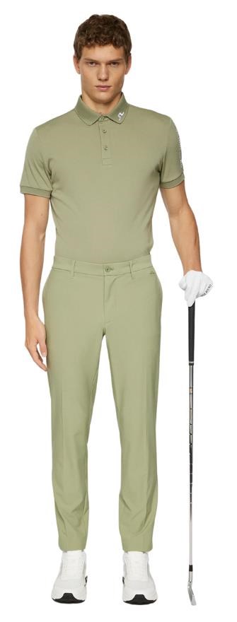 J.Lindeberg Tour Tech Slim Fit Herren Poloshirt, oil green